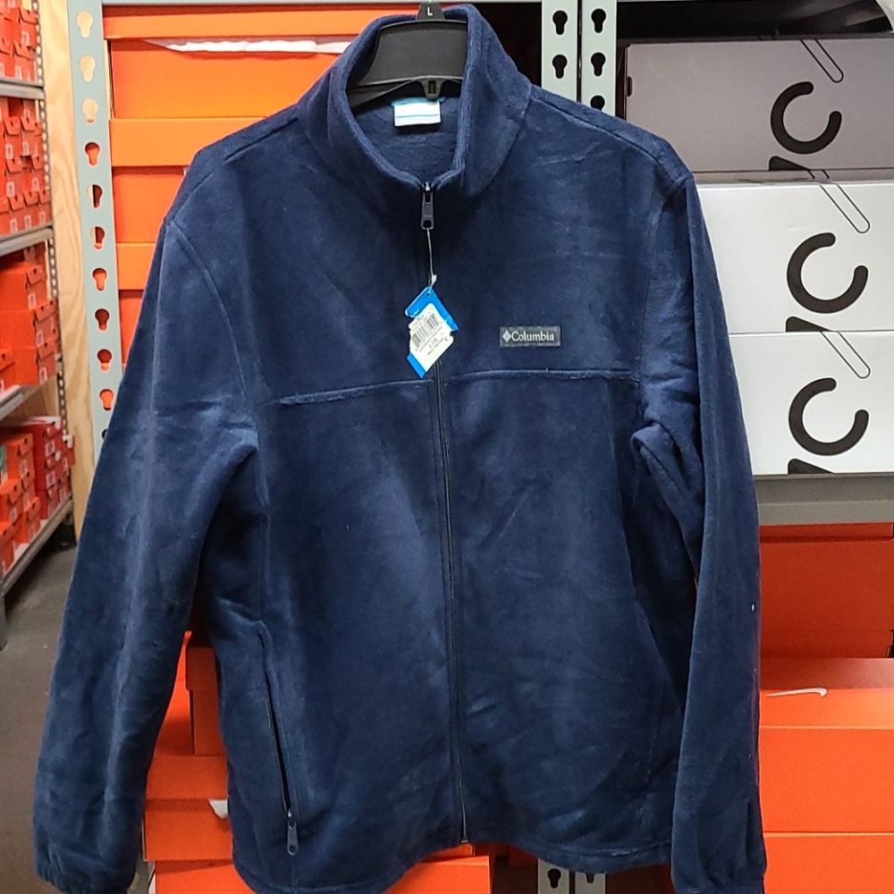 Columbia Granite Mountain Fleece‎ Jacket Large Blue